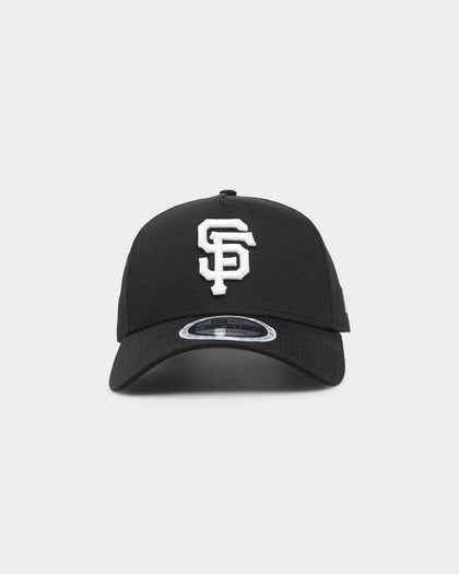 New Era San Francisco Giants 'Glow In The Dark Team Logo' 9FORTY A-Frame Custom Snapback Black/Glow