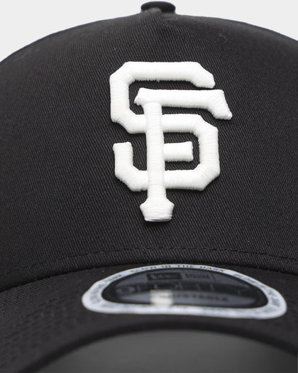 New Era San Francisco Giants 'Glow In The Dark Team Logo' 9FORTY A-Frame Custom Snapback Black/Glow