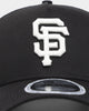 New Era San Francisco Giants 'Glow In The Dark Team Logo' 9FORTY A-Frame Custom Snapback Black/Glow