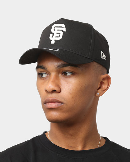 New Era San Francisco Giants 'Glow In The Dark Team Logo' 9FORTY A-Frame Custom Snapback Black/Glow