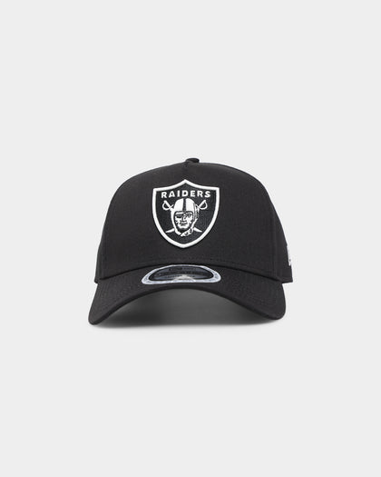 New Era Las Vegas Raiders 'Glow In The Dark Team Logo' 9FORTY A-Frame Custom Snapback Black/White