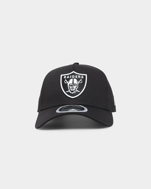 New Era Las Vegas Raiders 'Glow In The Dark Team Logo' 9FORTY A-Frame Custom Snapback Black/White