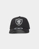 New Era Las Vegas Raiders 'Glow In The Dark Team Logo' 9FORTY A-Frame Custom Snapback Black/White