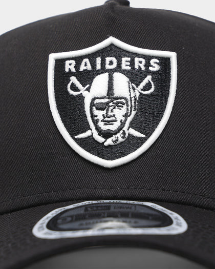 New Era Las Vegas Raiders 'Glow In The Dark Team Logo' 9FORTY A-Frame Custom Snapback Black/White
