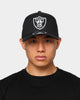 New Era Las Vegas Raiders 'Glow In The Dark Team Logo' 9FORTY A-Frame Custom Snapback Black/White