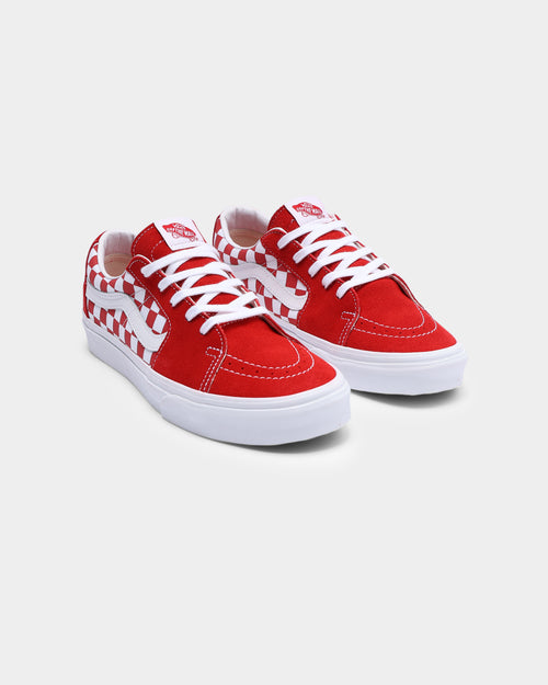 Vans SK8-Low Racing Red/Checkerboard