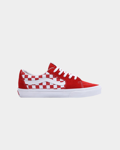 Vans SK8-Low Racing Red/Checkerboard