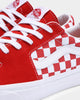 Vans SK8-Low Racing Red/Checkerboard