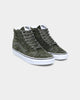 Vans SK8-HI Pig Suede Olive/True White