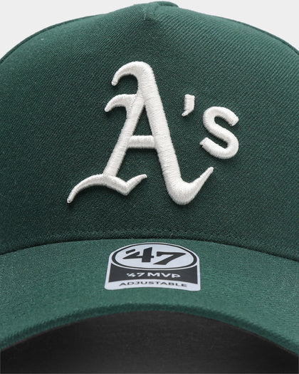 47 Brand Oakland Athletics Replica MVP DT Snapback Dark Green/Natural