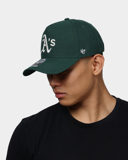 47 Brand Oakland Athletics Replica MVP DT Snapback Dark Green/Natural