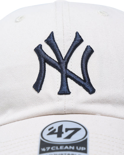 47 Brand New York Yankees Clean Up Strapback Bone/Navy