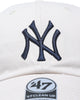 47 Brand New York Yankees Clean Up Strapback Bone/Navy