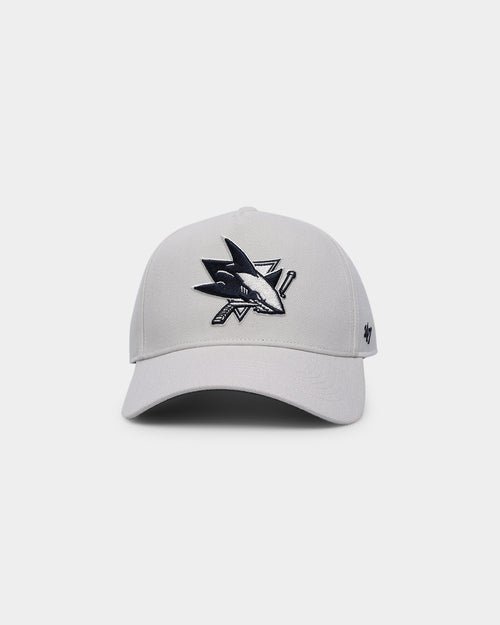 47 Brand San Jose Sharks Replica MVP DT Snapback Bone/Navy