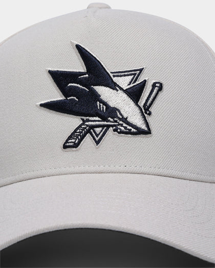 47 Brand San Jose Sharks Replica MVP DT Snapback Bone/Navy