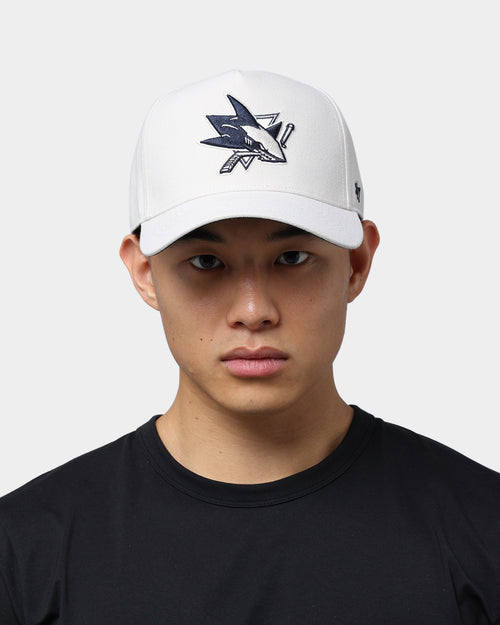 47 Brand San Jose Sharks Replica MVP DT Snapback Bone/Navy