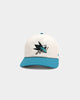 47 Brand San Hose Sharks Nantasket Snapback Natural/Dark Teal
