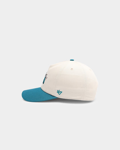 47 Brand San Hose Sharks Nantasket Snapback Natural/Dark Teal
