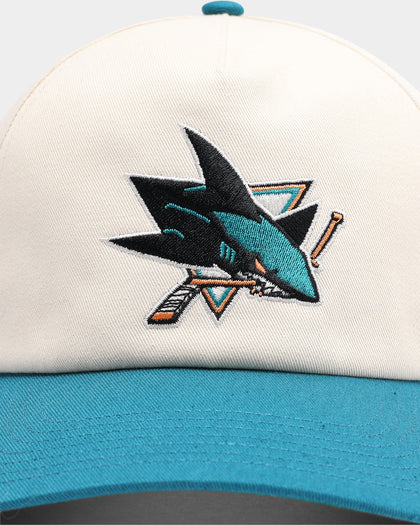 47 Brand San Hose Sharks Nantasket Snapback Natural/Dark Teal