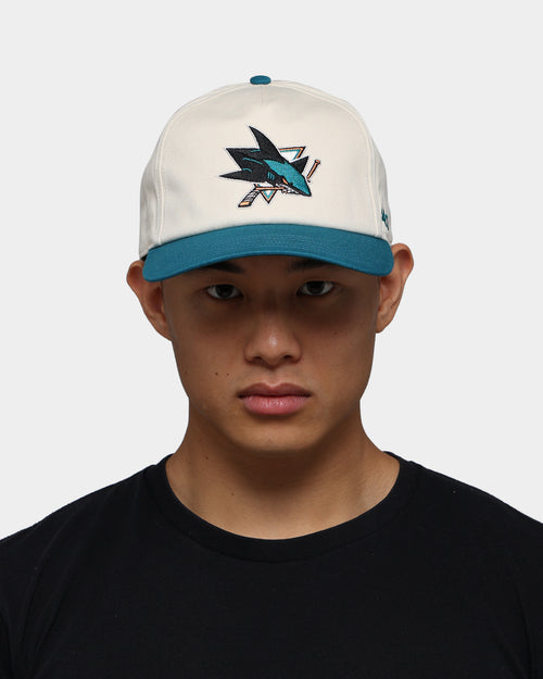 47 Brand San Hose Sharks Nantasket Snapback Natural/Dark Teal