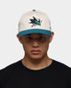 47 Brand San Hose Sharks Nantasket Snapback Natural/Dark Teal
