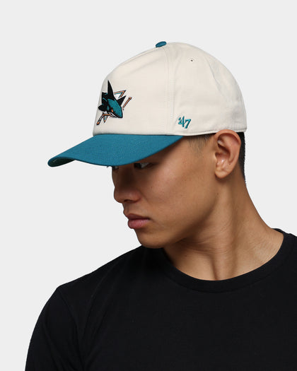 47 Brand San Hose Sharks Nantasket Snapback Natural/Dark Teal
