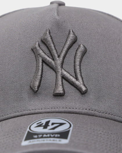 47 Brand New York Yankees 'Moon Rock Grey' MVP DT Snapback Dark Grey