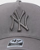47 Brand New York Yankees 'Moon Rock Grey' MVP DT Snapback Dark Grey