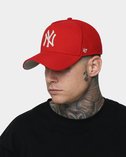 47 Brand New York Yankees 'Chili Red' MVP DT Replica Snapback Red/Natural