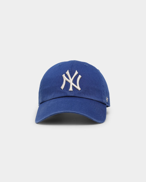 47 Brand New York Yankees 'Classic Royal' Clean Up Strapback Royal/Natural