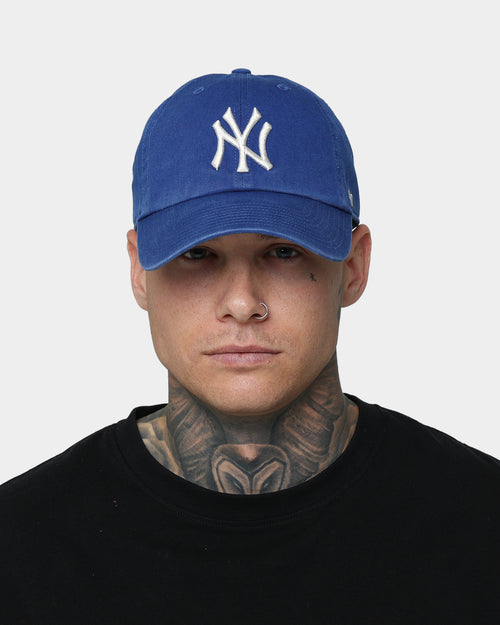 47 Brand New York Yankees 'Classic Royal' Clean Up Strapback Royal/Natural