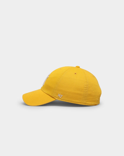 47 Brand New York Yankees 'Lemon Sorbet' Clean Up Strapback Yellow Gold