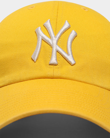 47 Brand New York Yankees 'Lemon Sorbet' Clean Up Strapback Yellow Gold