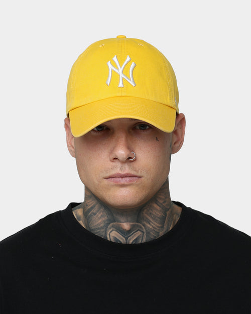 47 Brand New York Yankees 'Lemon Sorbet' Clean Up Strapback Yellow Gold