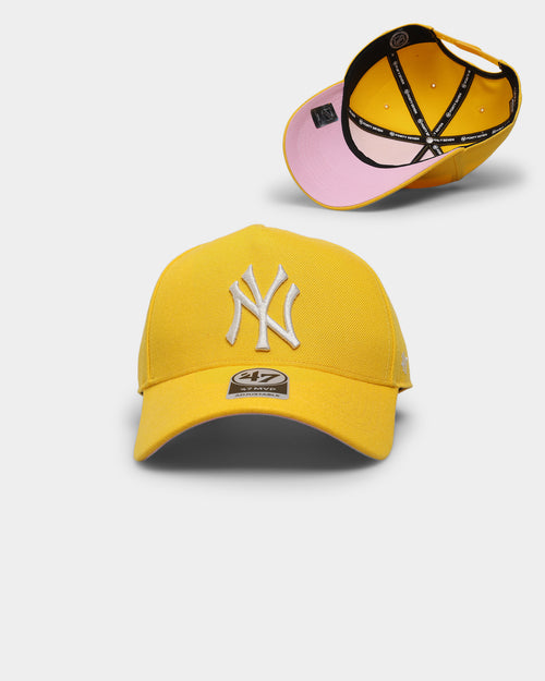 47 Brand New York Yankees 'Lemon Sorbet' MVP DT Snapback Yellow Gold
