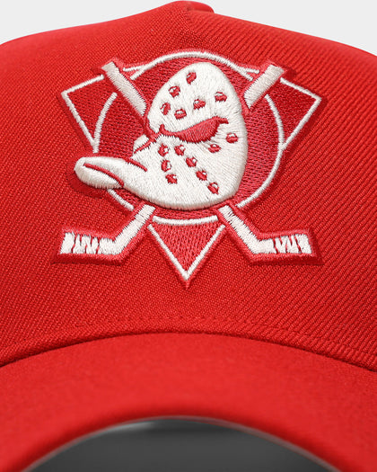 47 Brand Anaheim Ducks 'Chili Red' MVP DT Snapback Red/Natural