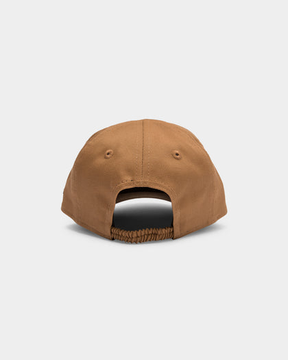 New Era Infant New York Yankees 9FORTY A-Frame Stretch Fit Wheat/Black