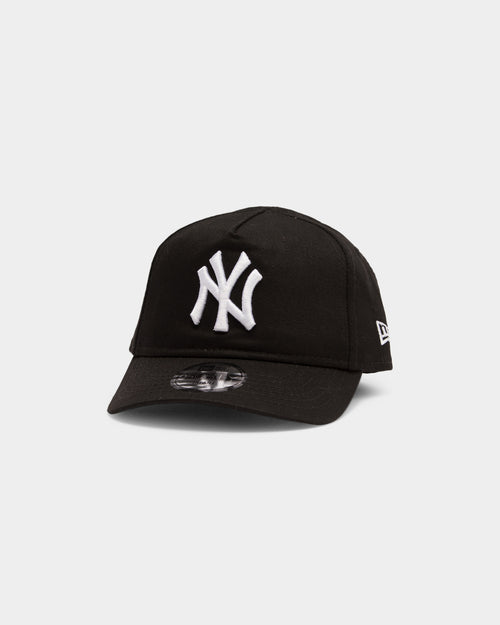 New Era Infant New York Yankees 9FORTY A-Frame Stretch Fit Black/White