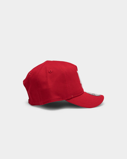 New Era Infant Los Angeles Dodgers 9FORTY A-Frame Stretch Fit Scarlet/White