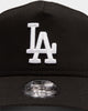 New Era Infant Los Angeles Dodgers 9FORTY A-Frame Stretch Fit Black/White