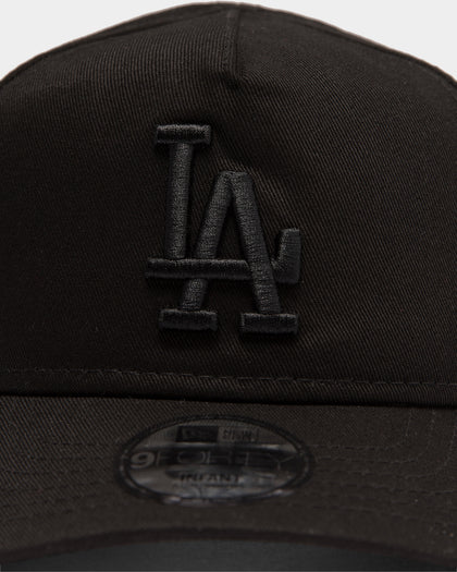 New Era Infant Los Angeles Dodgers 9FORTY A-Frame Stretch Fit Black/Black