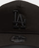 New Era Infant Los Angeles Dodgers 9FORTY A-Frame Stretch Fit Black/Black