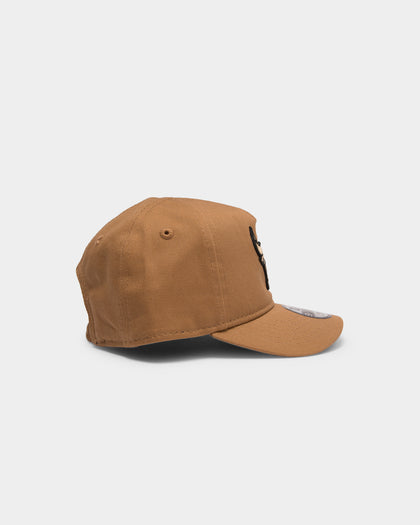 New Era Infant Chicago Bulls 9FORTY A-Frame Stretch Fit Wheat/Black