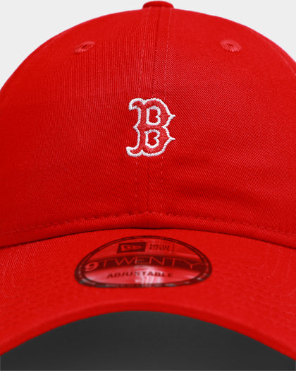 New Era Boston Red Sox Mini Logo 9TWENTY Strapback Red/White