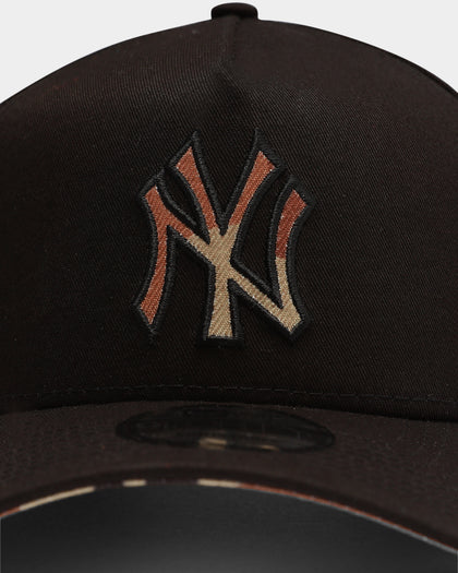 New Era New York Yankees 9FORTY A-Frame Snapback Black/Desert Camo