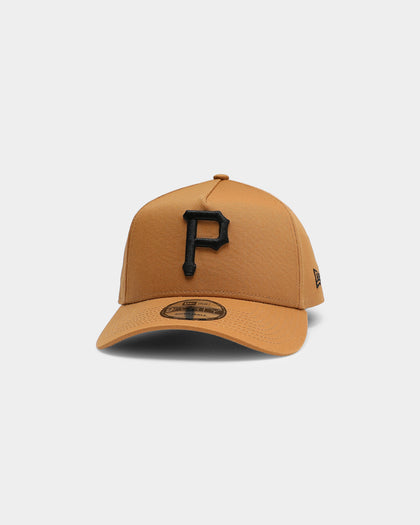 New Era Pittsburgh Pirates 9FORTY A-Frame Snapback Wheat/Black