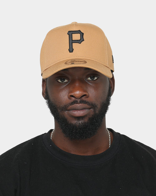 New Era Pittsburgh Pirates 9FORTY A-Frame Snapback Wheat/Black