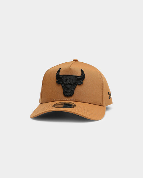 New Era Chicago Bulls 9FORTY A-Frame Snapback Wheat/Black