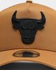 New Era Chicago Bulls 9FORTY A-Frame Snapback Wheat/Black