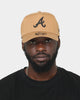 New Era Atlanta Braves 9FORTY A-Frame Snapback Wheat/Black